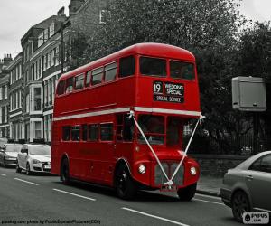 Puzzle Λεωφορείο στο Λονδίνο
